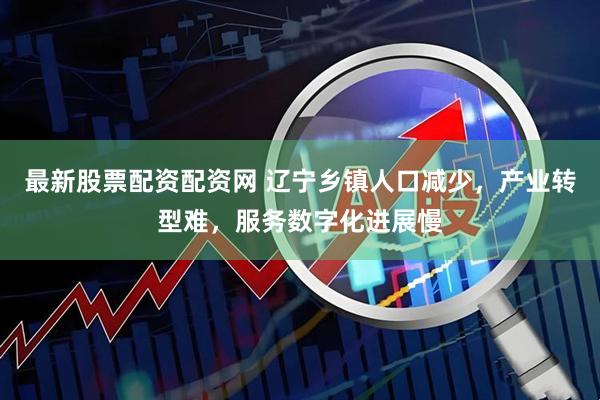 最新股票配资配资网 辽宁乡镇人口减少，产业转型难，服务数字化进展慢